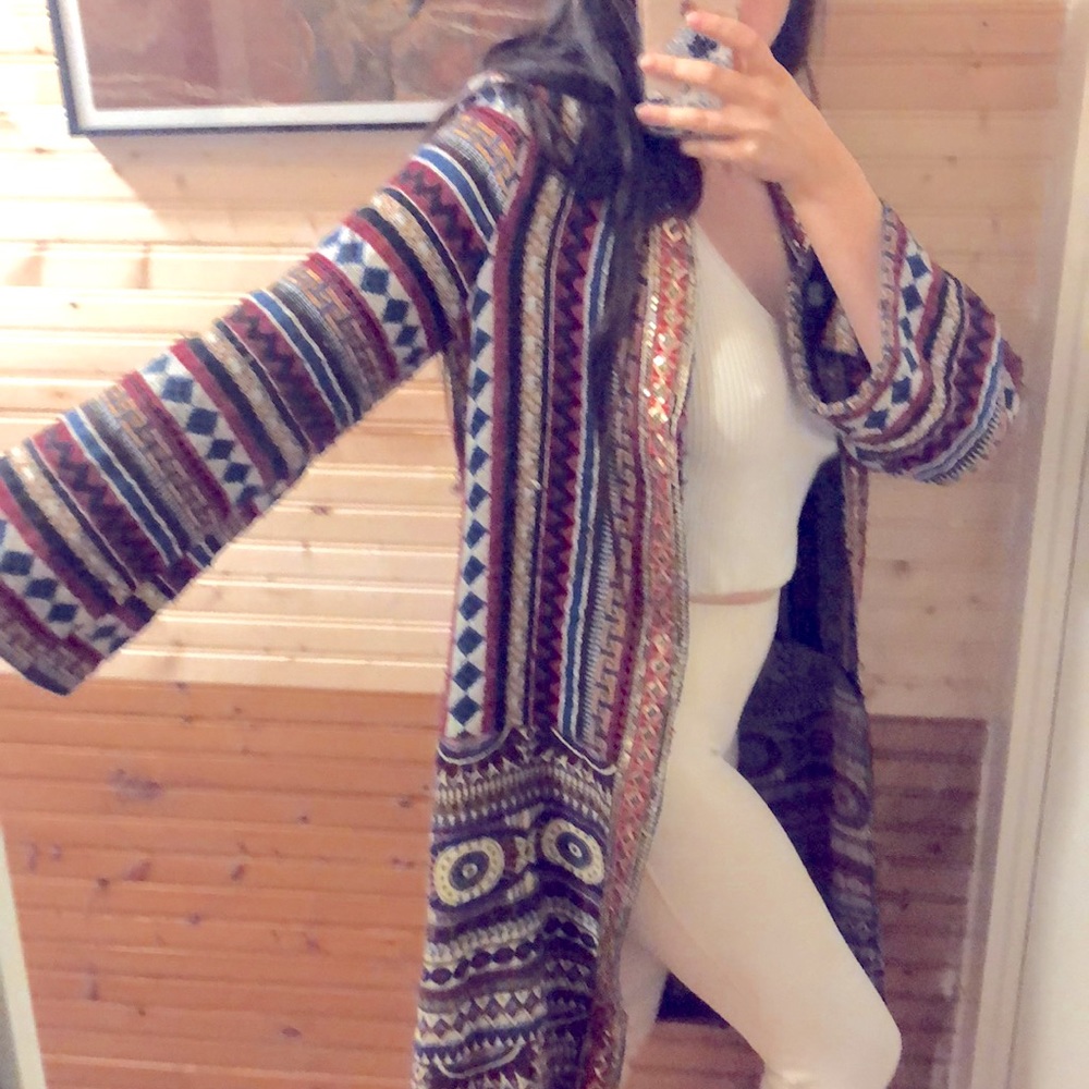 Vintage African Ankara Kimono